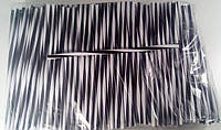 Трубочки для Коктейля Ø8-25см(500 шт)"Винтовая зебра для Фреша Мохито Пластиковая