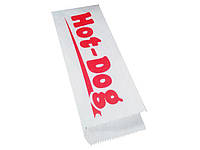 Пакет Саше Паперовий"Хот-дог"10х22см білий з написом(5000 шт)для Фаст Фуду