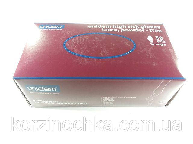 Рукавички Медичні Гумові"Амбулаторія"50 шт(S)(1 пач)для Рук
