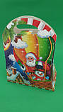 Новорічна Коробка для Цукерок(Повітряна куля)400 грм(1 шт)Новорічна упаковка для цукерок та подарунків, фото 2