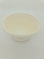 Бумажная тарелка одноразовая Ø142 мм белая(25 шт)Картонная тарелка