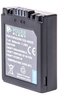 Акумулятор PowerPlant Panasonic CGA-S002, DMW-BM7 990mAh