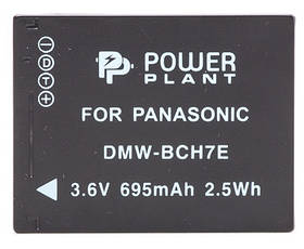 Акумулятор PowerPlant Panasonic DMW-BCH7E 695mAh