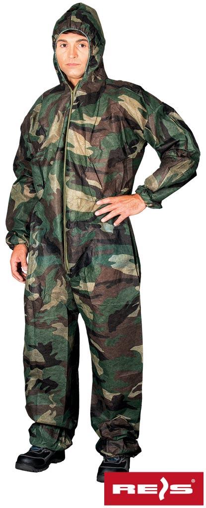 Комбинезон защитный из полипропилена с капюшоном Reis (KOKAM) 1 шт ...