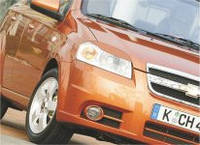 Реснички на фары Chevrolet Aveo 3 (2006-)