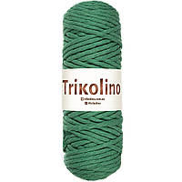 Хлопковый шнур Макраме Зелений. 250 г, 60 м, 4-6 мм