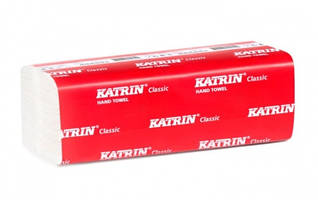Рушники для рук ZZ-укладання 2-х шарові 200шт Katrin Classic 35298 білий