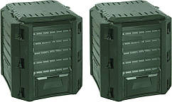 Компостер MODULE COMPOGREEN 800 л, зелений