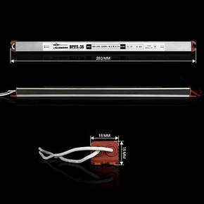Блок живлення BIOM Professional DC12 36W BPFS-36-12 3А stick герметичний для LED стрічки, фото 3