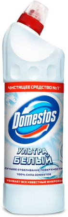 Чистячий засіб для дезінфекції 1л., ультра білий "Domestos"