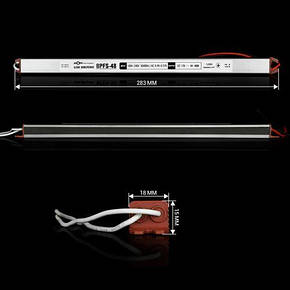 Блок живлення BIOM Professional DC12 48W BPFS-48-12 4А stick герметичний, фото 3