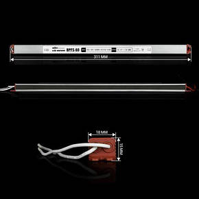 Блок живлення BIOM Professional DC12 60W BPFS-60-12 5А stick герметичний для LED стрічки, фото 3
