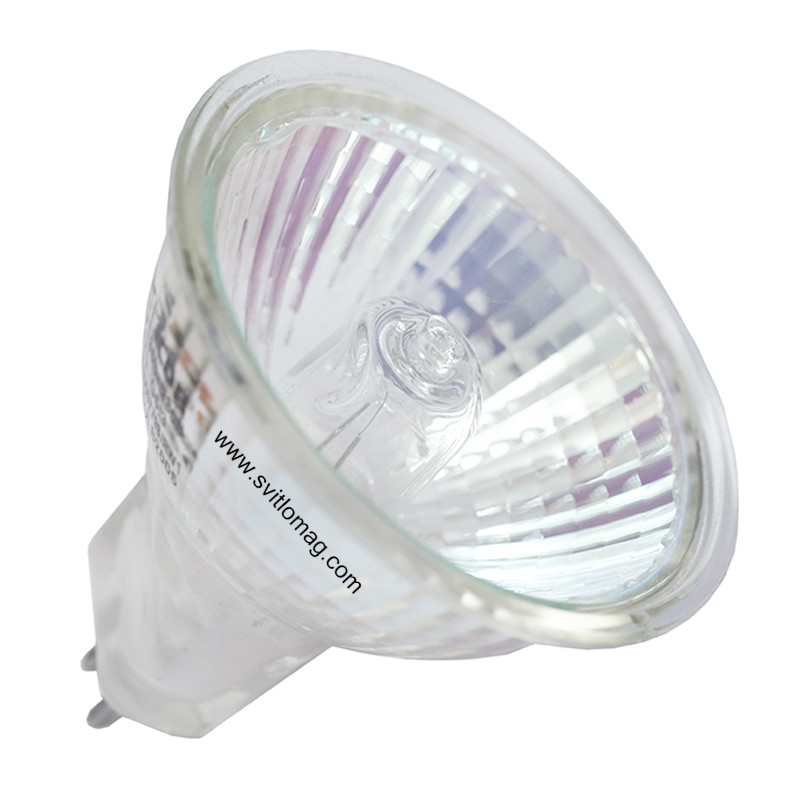 Лампа галогенна з відбивачем 220v 35w DELUX JCDR MR16 GU5.3