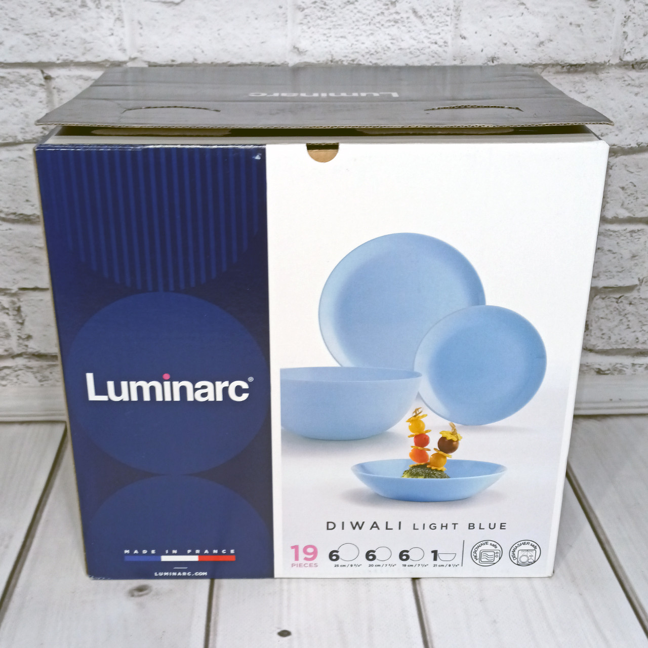 Сервіз Luminarc DIWALI LIGHT BLUE 19 предметів