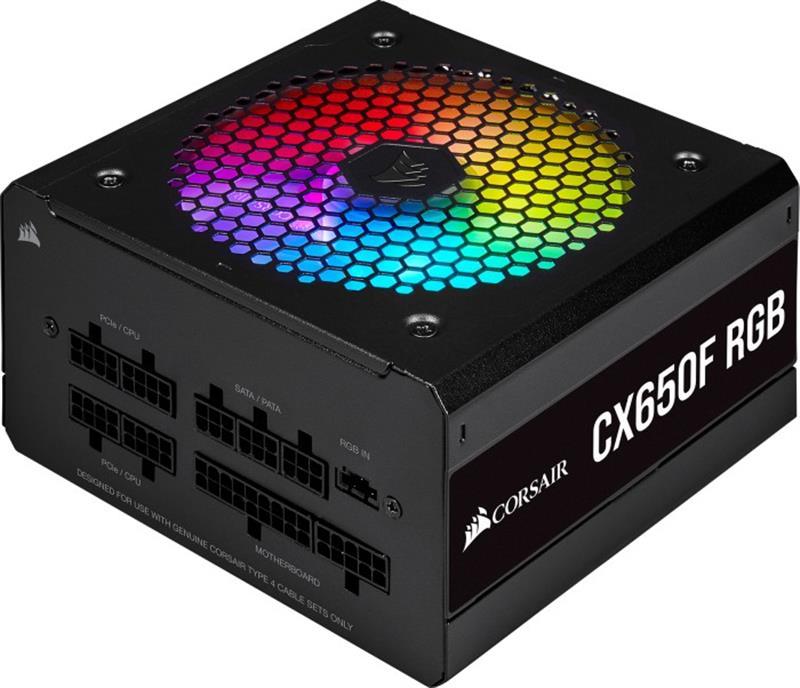 Блок живлення Corsair CX650F RGB (CP-9020217-EU) 650W