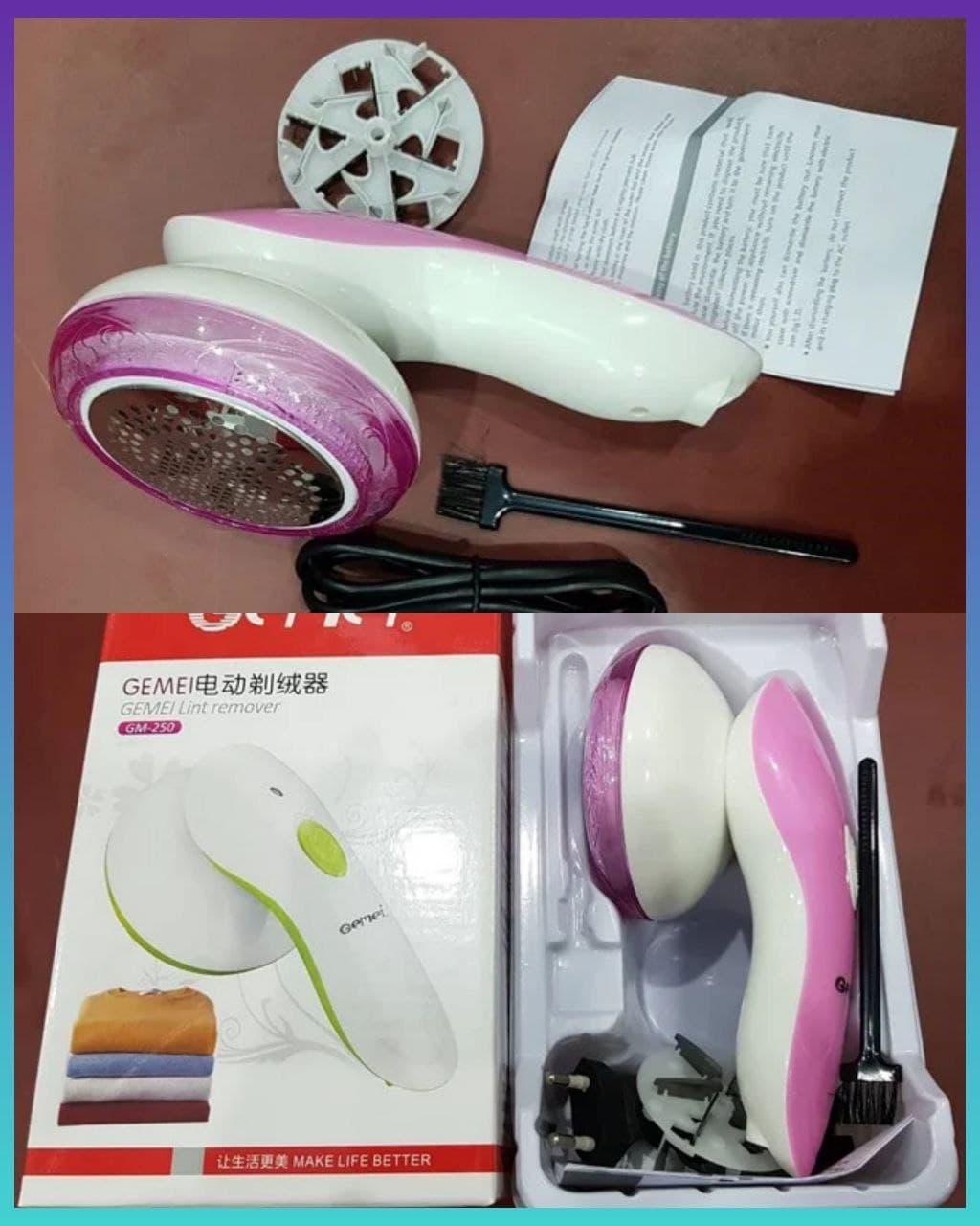 Машинка для видалення ковтунців (катишок) з одягу GEMEI  GM-250 Тример для одягу Вбудований акумулятор, фото 1
