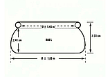Басейн наливний Intex 28101 розмір 183*51 см об'єм 886л вага 3,2 кг, фото 2