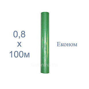 Одноразові простирадла зелені 0,8х100м економ, ТМ "Антоніна", спанбонд