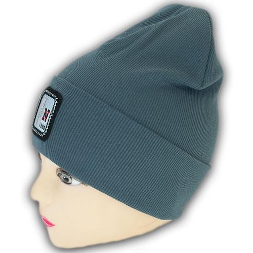 Двойная трикотажная шапка для мальчика Двойная трикотажная шапка для мальчика