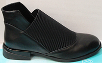 Ботинки женские на резинке кожаные от производителя модель КС192