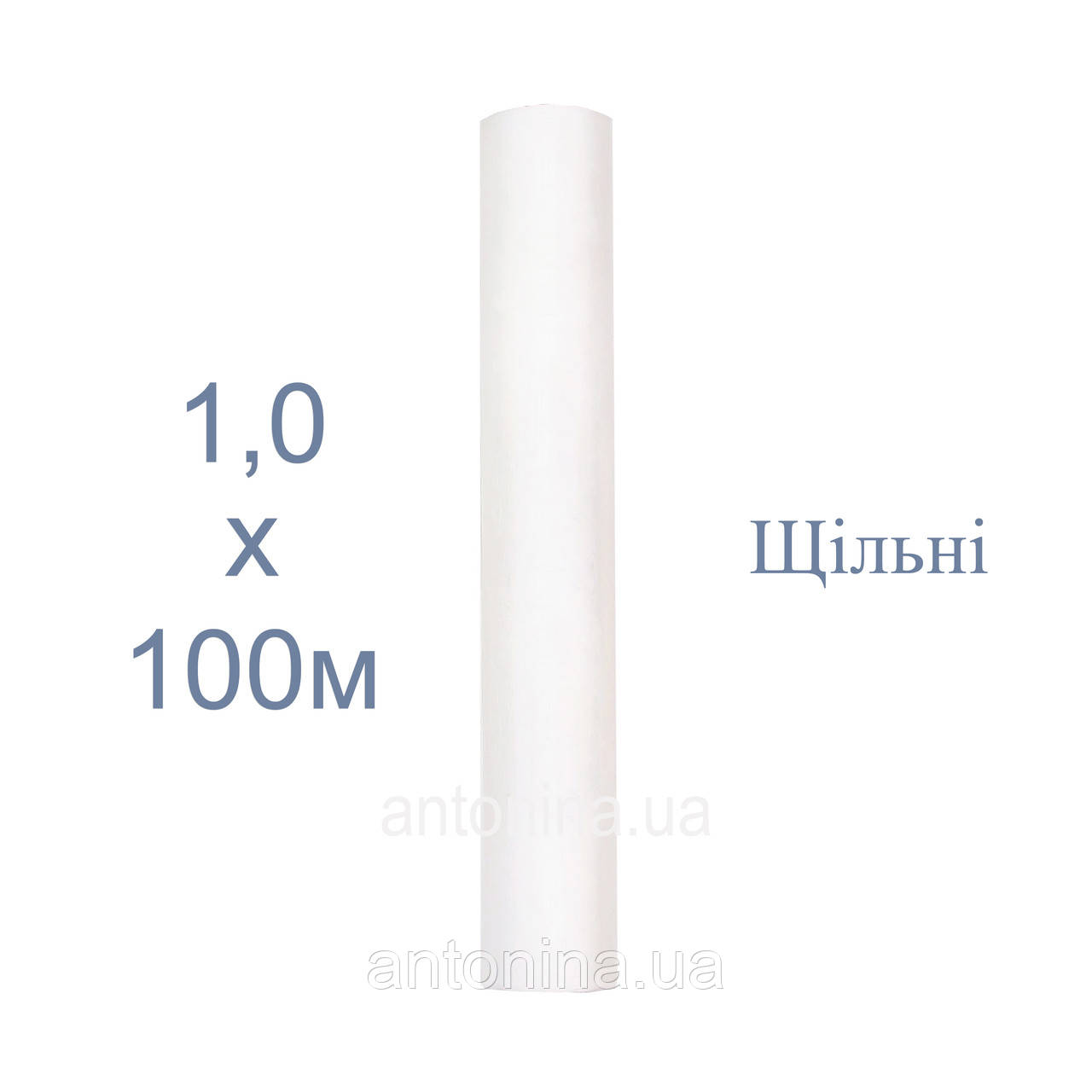 Одноразові простирадла білі 1,0х100м щільні, ТМ "Антоніна", спанбонд