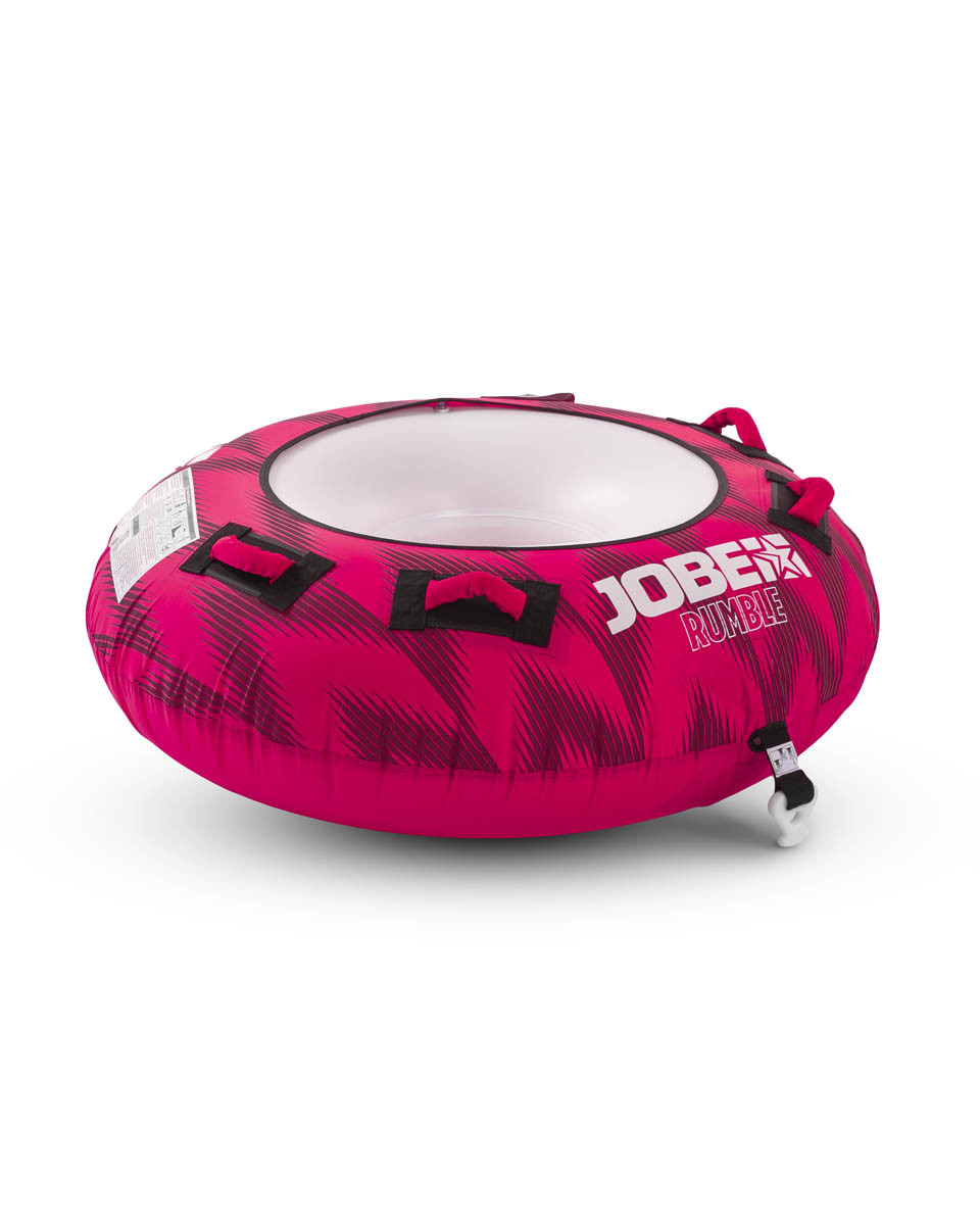 Водний буксований атракціон плюшка Jobe 1P Rumble Hot Pink