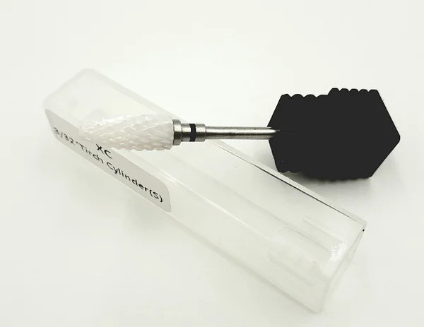 Керамічна фреза для зняття гель лаку - кукурузки чорна ( Насадка керамічна для фрезера ), фото 1