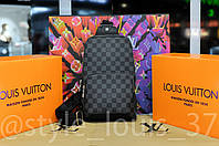 Мужская сумка слинг кожаная Louis Vuitton