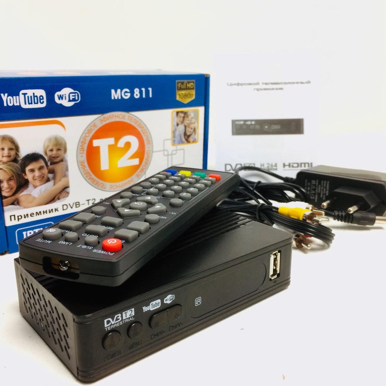 Цифровой эфирный приемник TV тюнер T2 MG 811 Megogo (40)