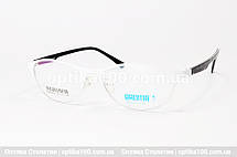 Біла оправа для окулярів для зору, фото 3
