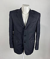 Пиджак стильный M&S Collezione, черный, Шерсть, разм 40 (48, М) Как новый