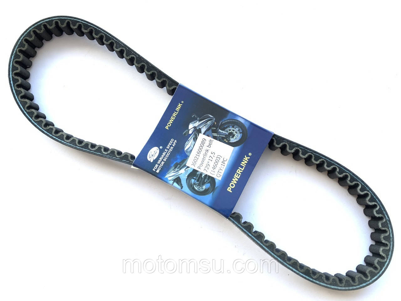 Ремінь 729*17,5 4T GY6 50/80/100 куб. PowerLink