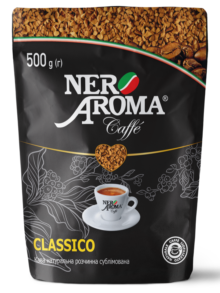 Кава розчинна Nero Aroma Classico 500 г