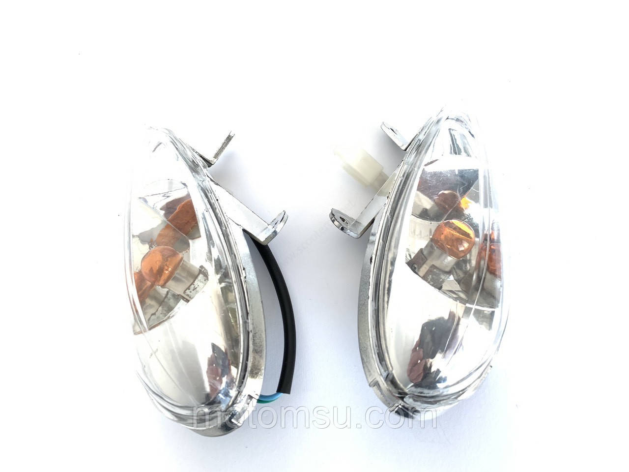 Повороти передні Viper Storm ,Fotong 50-150 куб. передні, овальні, пара., фото 1