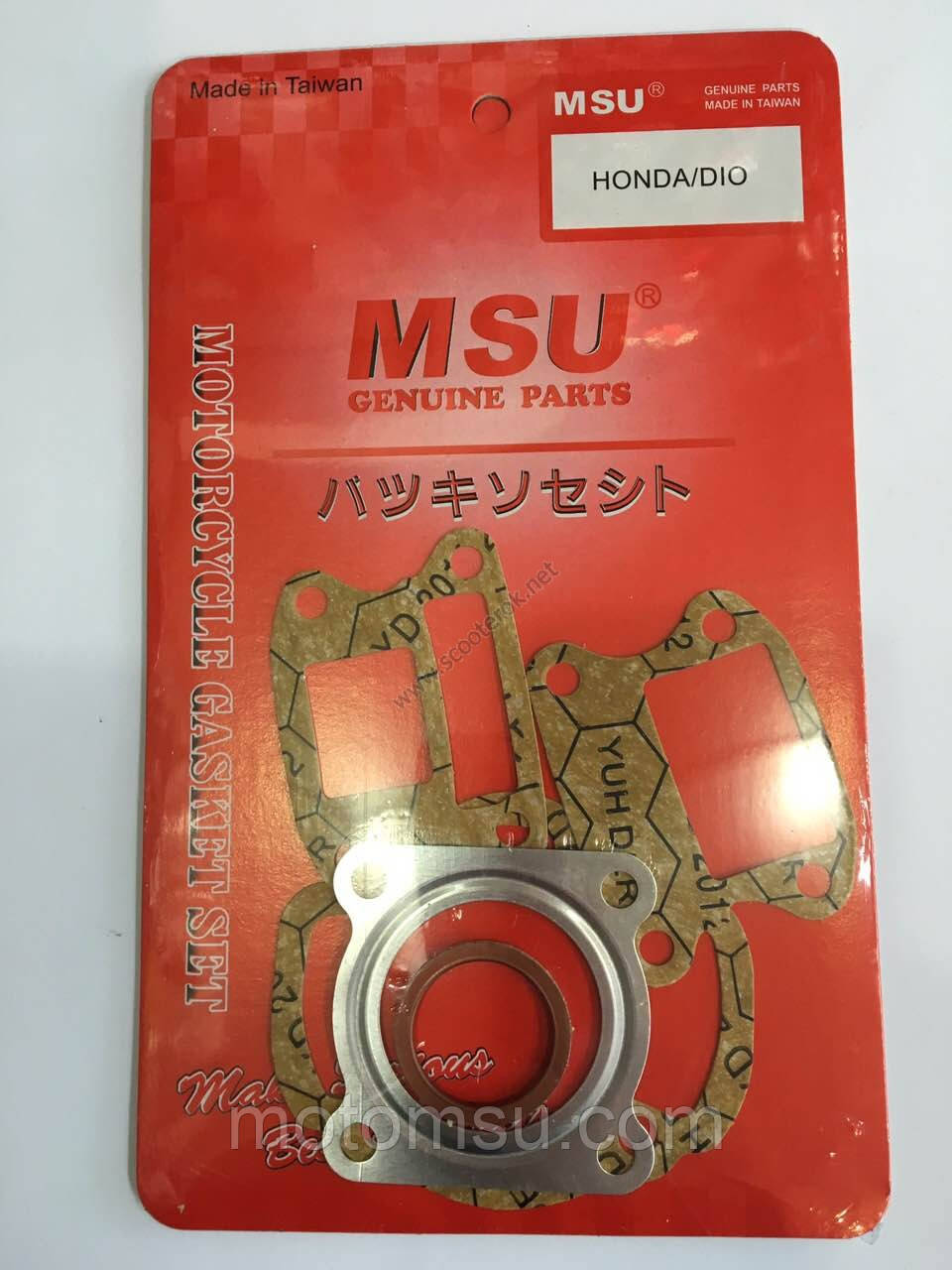 Прокладки цилиндра Honda Dio, MSU., фото 1