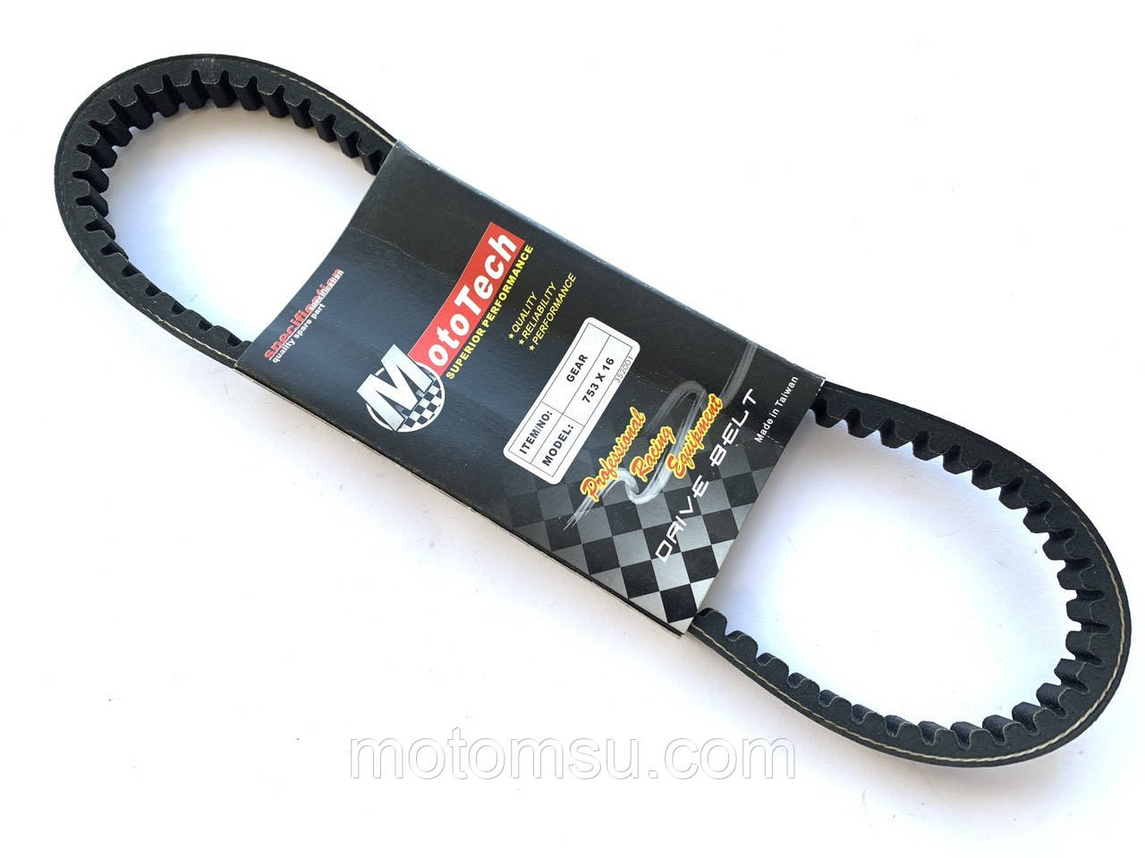 Ремінь 753X16 Yamaha Gear, Mototech., фото 1