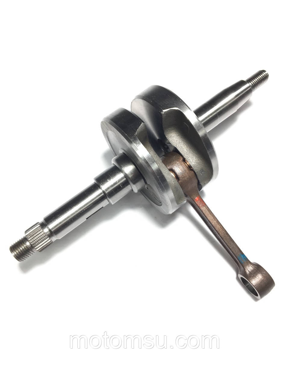 Колінвал в зборі на 2 - х тактний ланцюговий двигун TB-60., фото 1