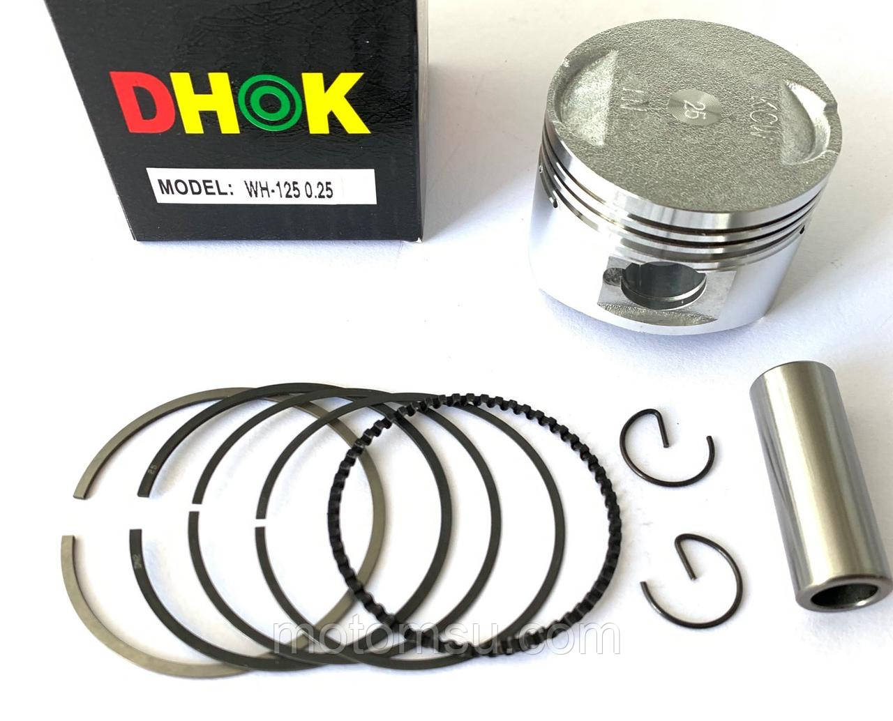 Поршень WH125 Keeway, 52,4 мм +0,25.