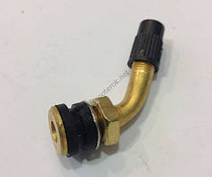 Сосок для безкамерной шини багаторазовий кривий