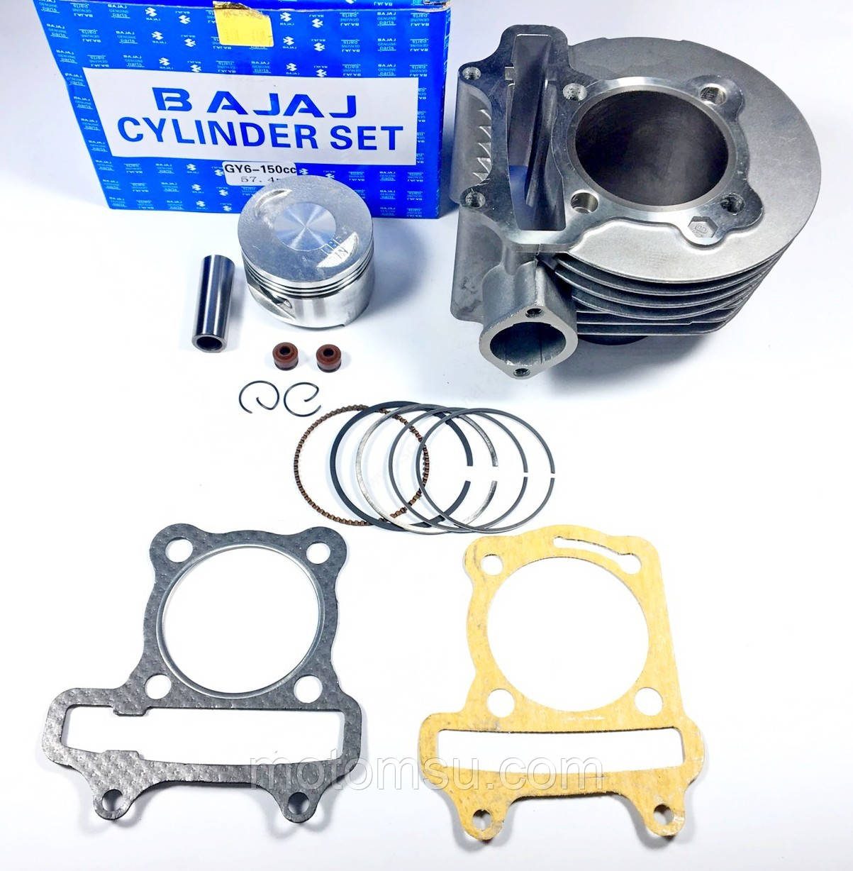 Поршнева група GY6 150 куб. 4т, Bajaj