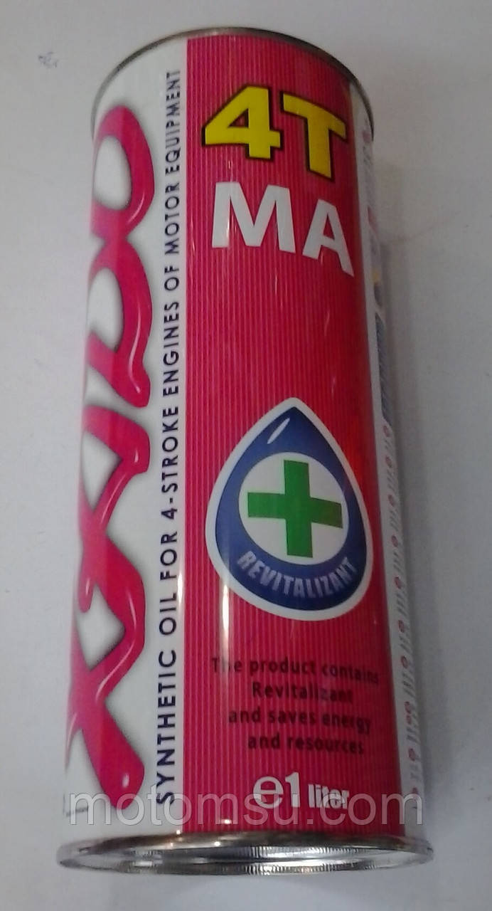 Масло 4т напівсинтетична (Червоне)., фото 1