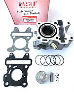 Поршнева група Yamaha SA 36 J/VINO 4T 49,9 куб. водяне охолодження, Тайвань MSU