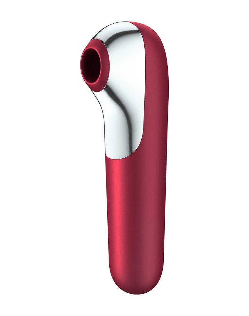Смарт Вібратор и вакуумный стимулятор 2-в-1 Satisfyer Dual Love Pink