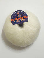 Італійська пряжа для в'язання Антарес Ярна Італія 25 гр. 250 м. Молочна