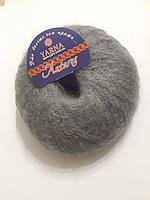 Італійська пряжа для в'язання Антарес Ярна Італія 25 гр. 250 м.Сіра