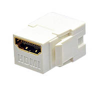 Модуль KeyStone HDMI, білий, EPNew (KSR-AHDMIWHZ-E1) (код 94117)