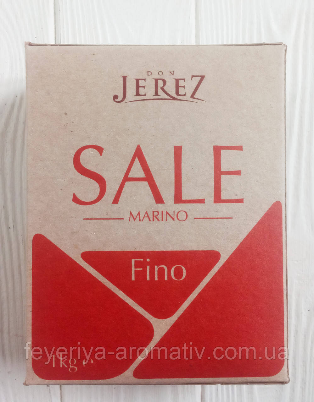 Мелкая морская соль Don Jerez Sale Marino Fino 1кг (Италия) - фото 1 - id-p1047448788