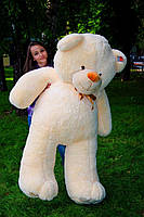 М'яка іграшка подарунок на 8 березня плюшевий мішка Томии 180 см Бежевий, фото 7