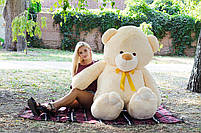 Великий плюшевий ведмедик плюшевий мішка 200 см Персиковий, Ведмедики 2 метри, подарунок для дівчини на день народження, фото 6