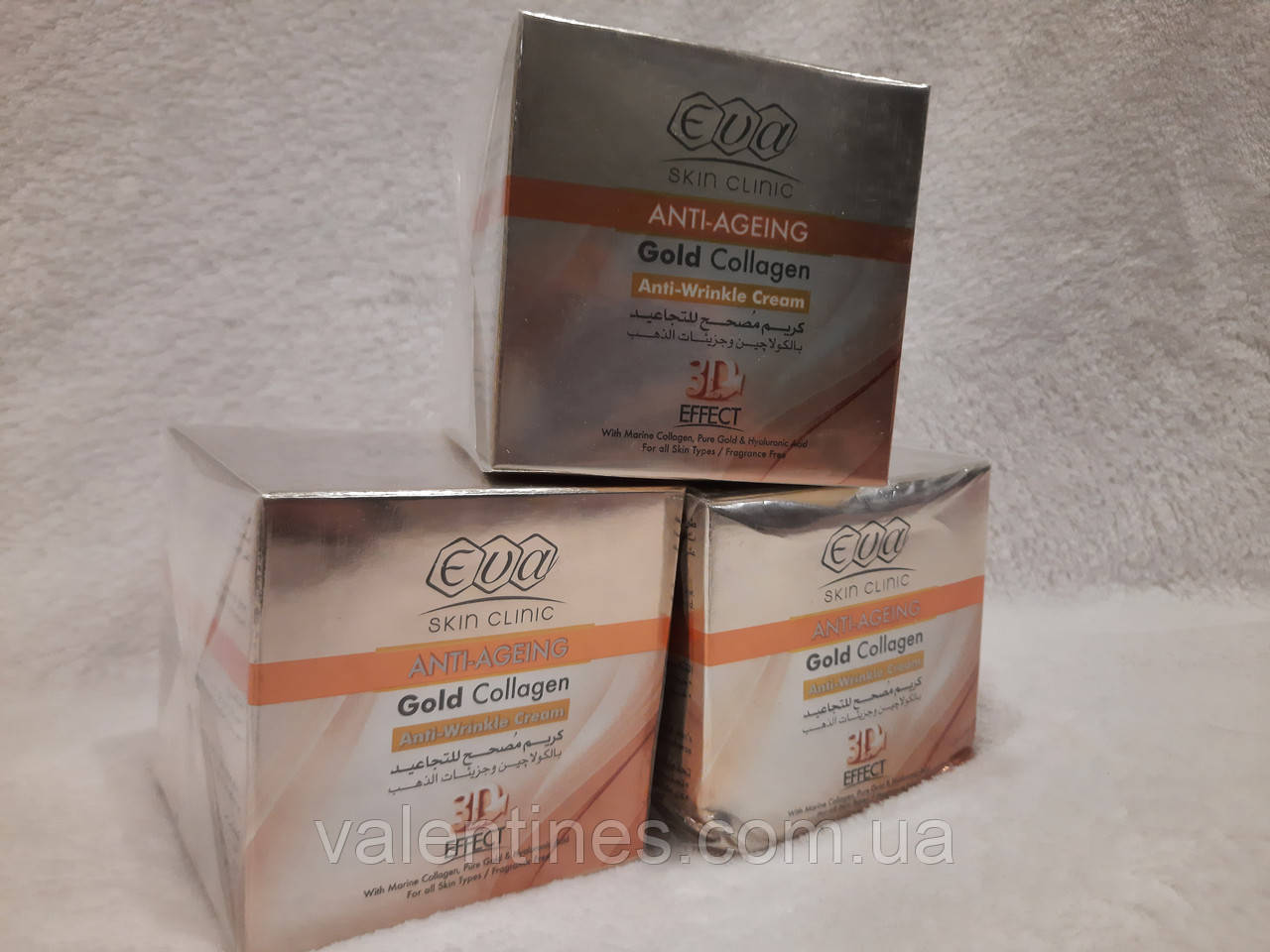 Денний КРЕМ EVA GOLD (Єва голд) COLLAGEN ВІД МОРШЕН, 50 мЛ. ЄГІПЕТ